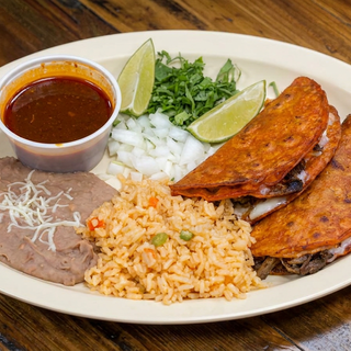 Quesabirria Taco Plate