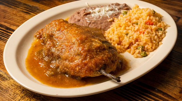 Chiles Rellenos (Stuffed Peppers).